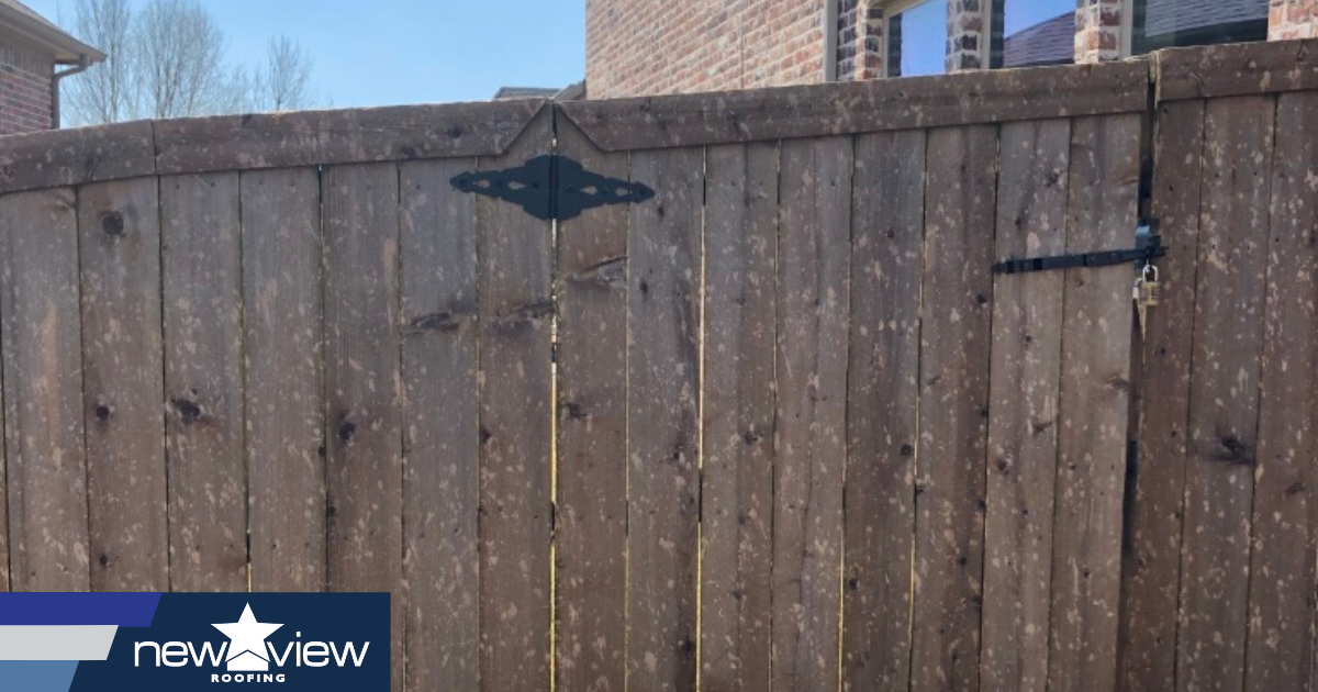 Fence Repair in Dallas, TX - New View Roofing