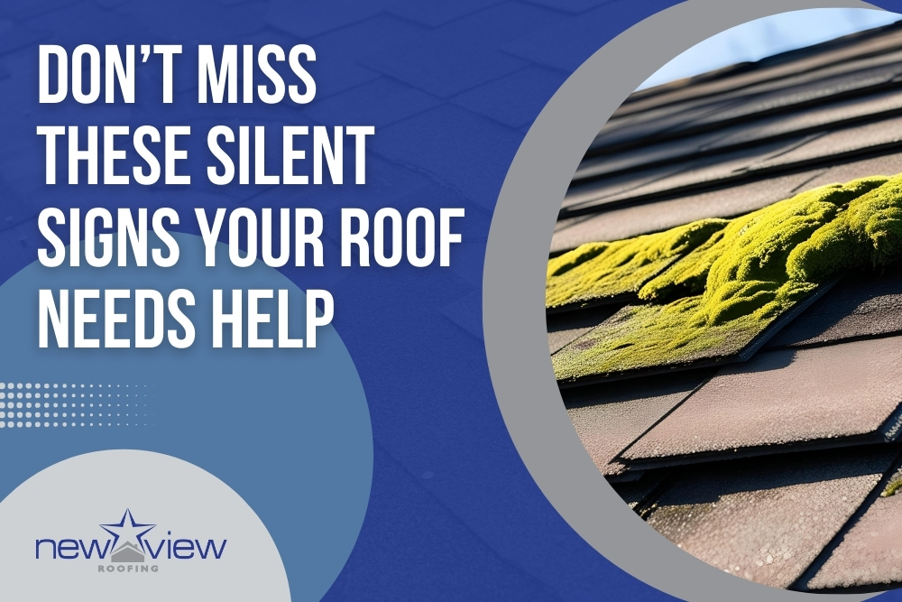 Roof Replacements Signs Your Roof Needs Help - New View Roofing