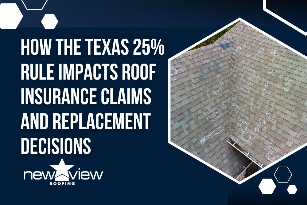 how much hail damage to replace roof - How the Texas 25% Rule Impacts Roof Insurance Claims and Replacement Decisions - New View Roofing